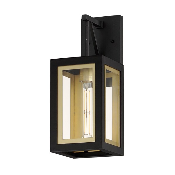 Maxim Lighting Neoclass 1-Light Outdoor Sconce 30052CLBKGLD - main